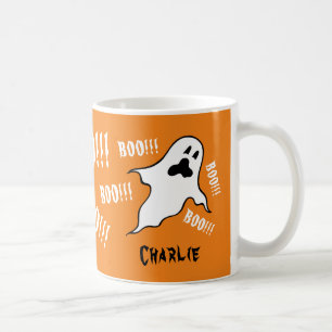 Halloween Éffrayant Personnalisé Fantômes Café Mug