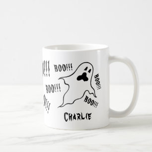 Halloween Éffrayant Personnalisé Fantômes Café Mug