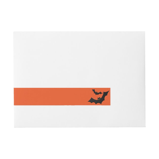 Halloween envelopper les Étiquettes (Devant)