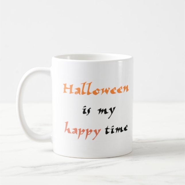 halloween est heureux temps Mug (Gauche)