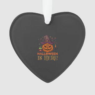 Halloween Est Là Chapeau De Sorcière Citrouille Ch