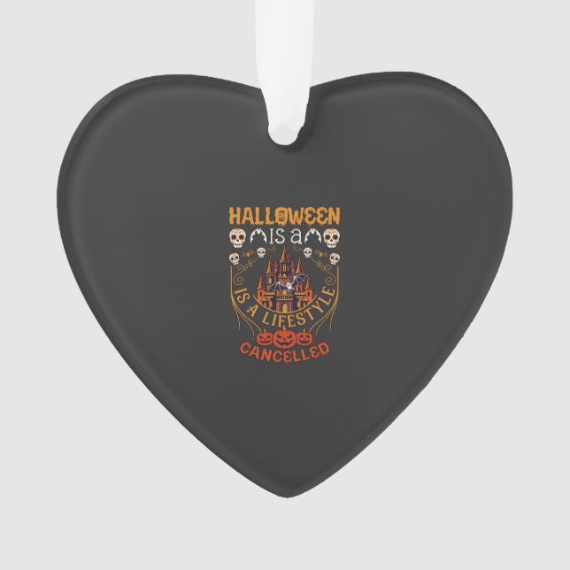 Halloween Est Lifestyle Annulé Château Crânes Pomp (devant)