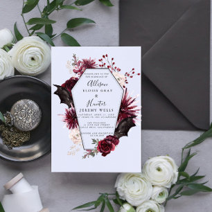 Halloween Faire-part de mariage