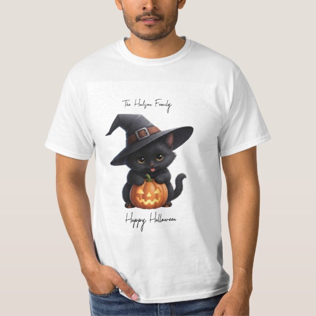Halloween Family Old T-shirt (Devant)