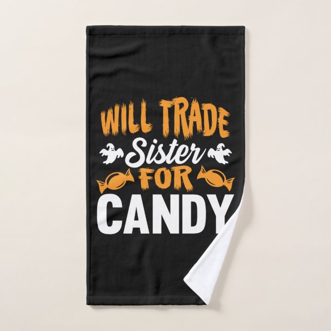 Halloween Fera Commerce Soeur Pour Candy Anniversa (Serviette à main)