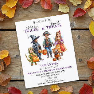 Halloween Fête d'anniversaire enfants Trick Treat 