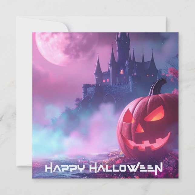 HALLOWEEN Fête Invitation (Devant)