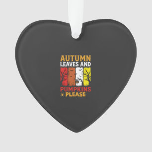 Halloween Feuilles d'Automne et Citrouilles Design