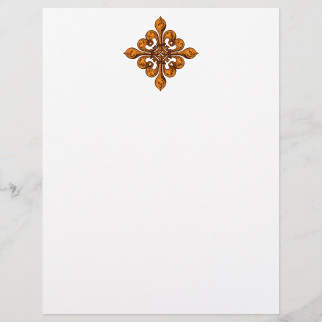 Halloween Fleur de lis (Devant)