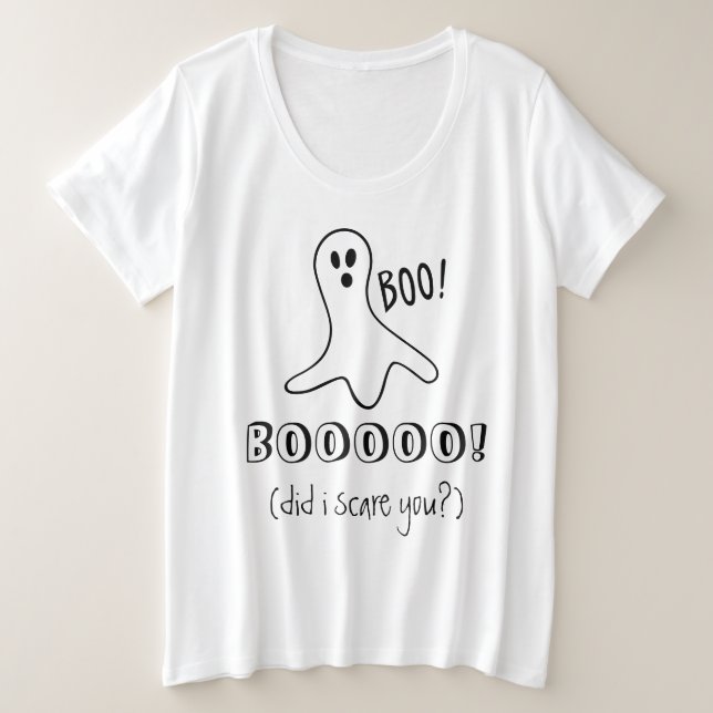 Halloween Ghost dit BOW Je t'ai fait peur (Design devant)