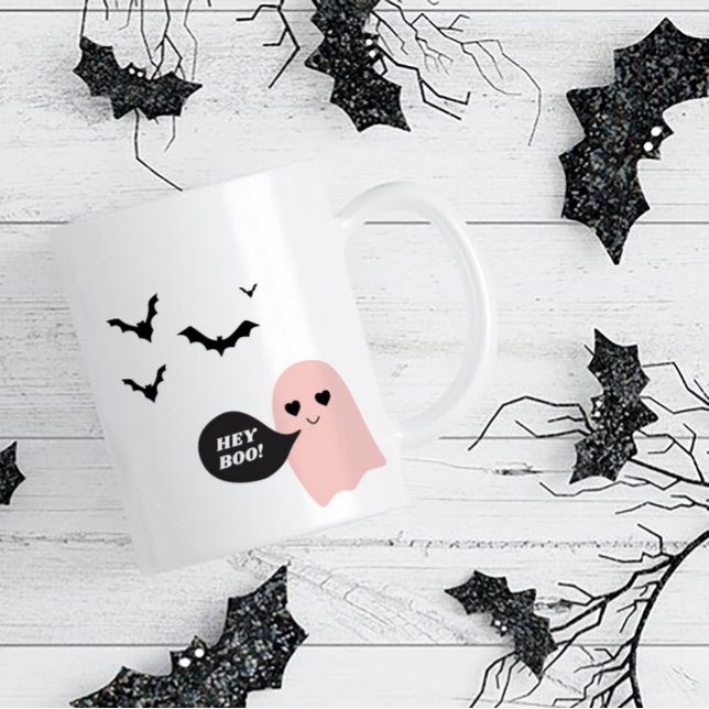 Halloween Ghost mignonne café Mug Éffrayant (Créateur téléchargé)