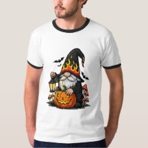 Halloween Gnome Ringer T-Shirt