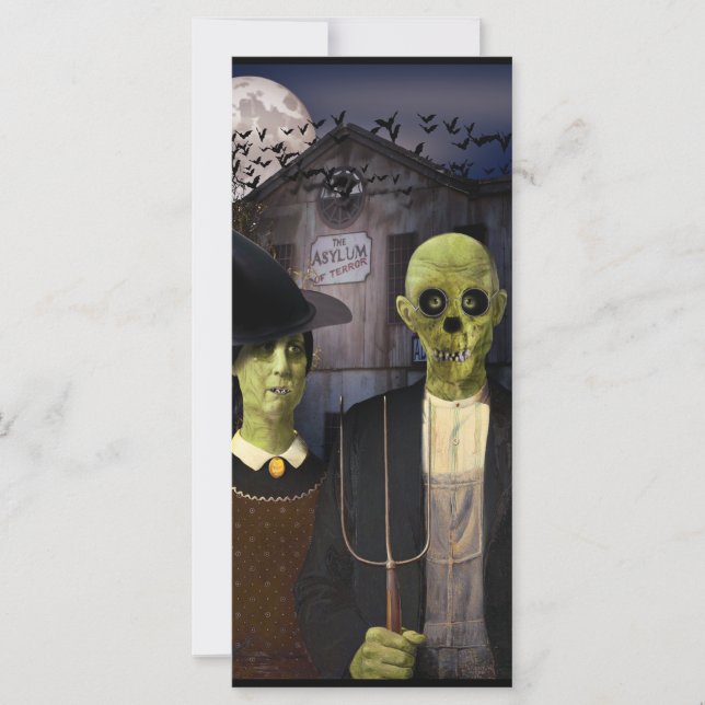 Halloween gothique américain Maison hantée (Devant)