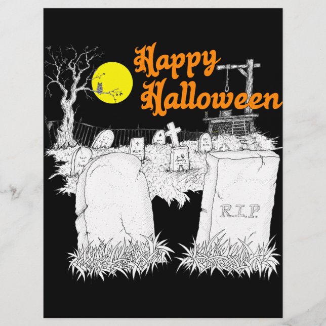 halloween graveyard (Devant)