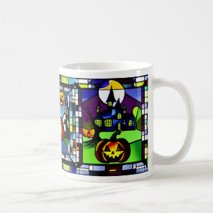 Halloween Haunted House Mug