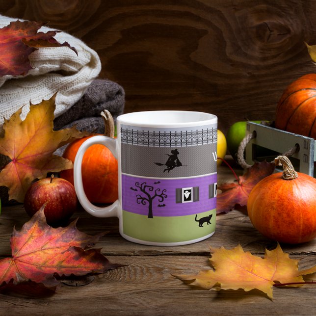 Halloween Haunted House Witch's Brew Mug (Créateur téléchargé)