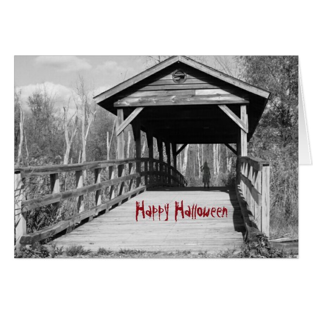 Halloween heureux déplaisant (Devant horizontal)