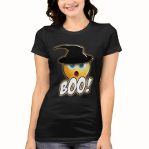 Halloween heureux huent - le T-shirt drôle de