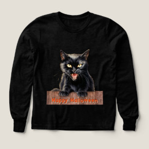 Halloween Hisser Chat Noir Happy