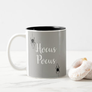 Halloween Hocus Pocus Spider Motif Mug