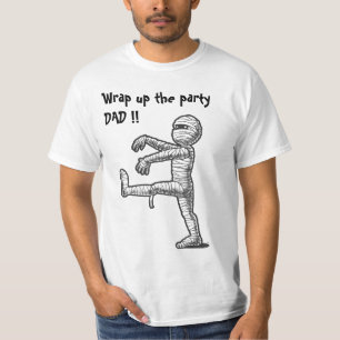Halloween hommes tshirt envelopper la fête