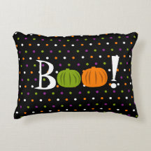 Halloween huent ! Coussin de citrouilles