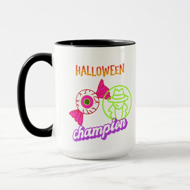 Halloween I Spy Champion Mug (Gauche)