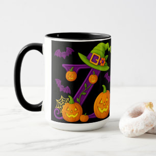 Halloween initial "Z" Mug