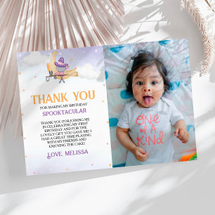 Halloween jolie sorcière fête d'anniversaire Carte