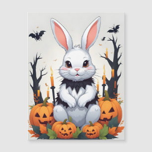 Halloween lapin mignon adorable drôle animal magiq