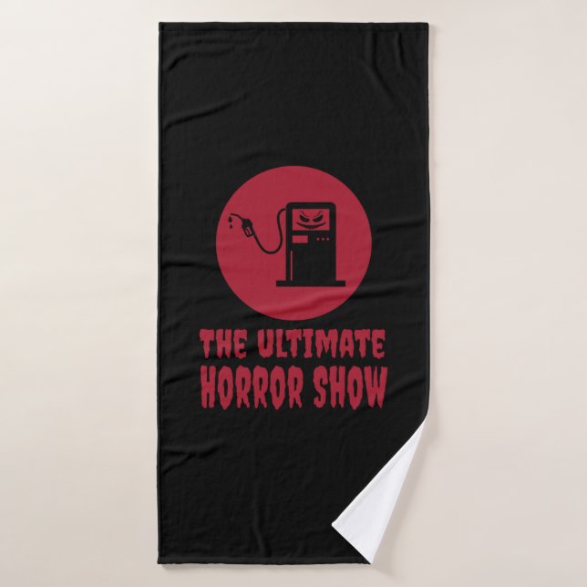 Halloween - Le spectacle d'horreur ultime à la sta (Serviette de bain)