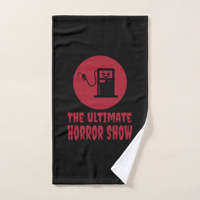 Halloween - Le spectacle d'horreur ultime à la sta (Serviette à main)