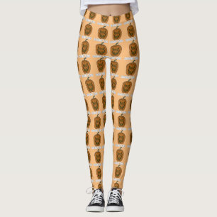 Halloween Leggings Citrouilles
