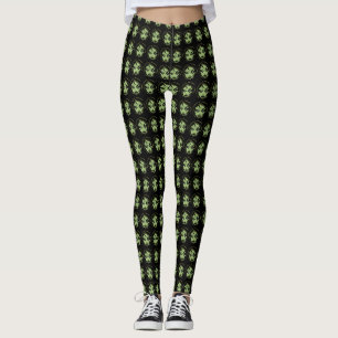 Halloween Leggings Cute Zombie Leggings