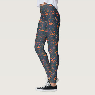 Halloween Leggings Jack-o-Lantern