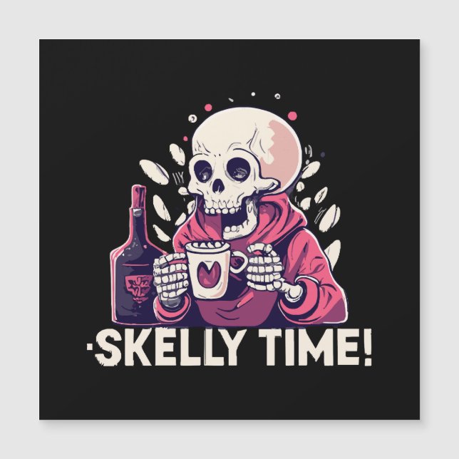 halloween mais c'est l'heure de skelly (Devant)