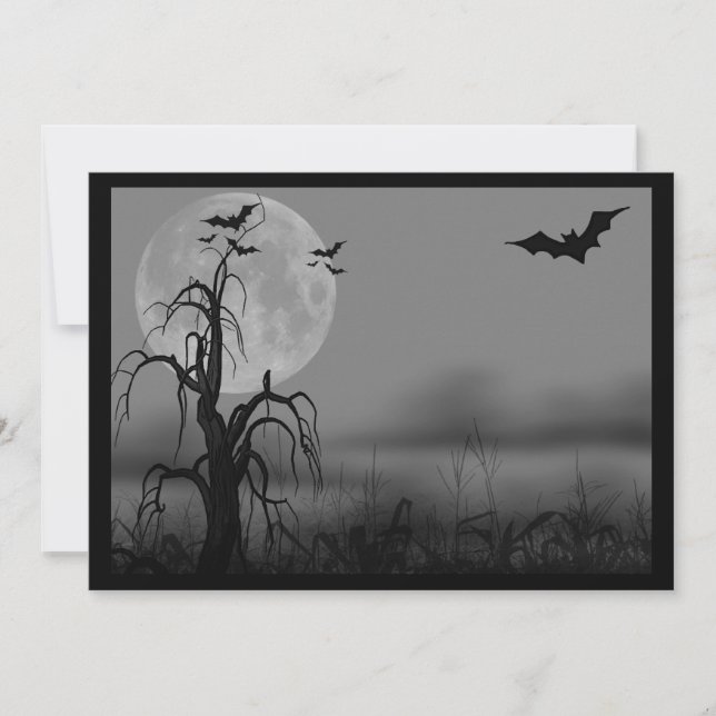 Halloween, Mariage, Sweet sixteen Invitation (Devant)
