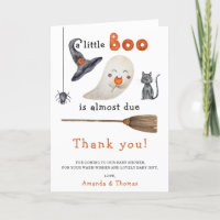 Halloween Mignon Fantôme merci baby shower 