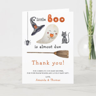 Halloween Mignon Fantôme merci baby shower