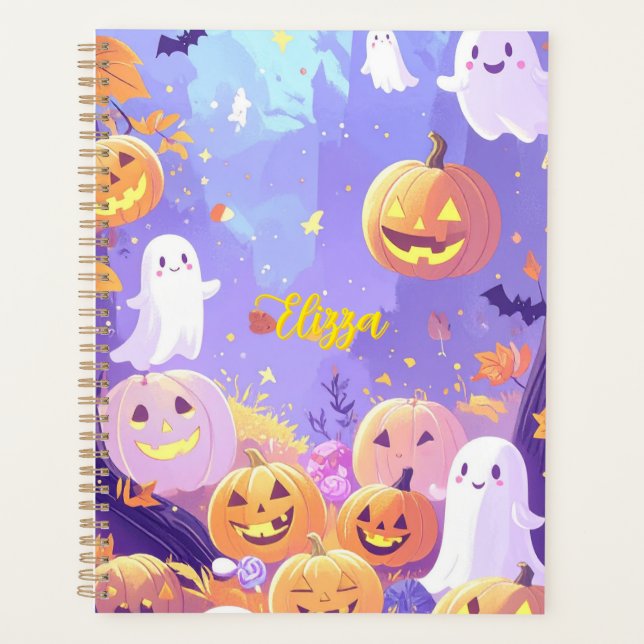 Halloween mignonne personnalisable (Devant)