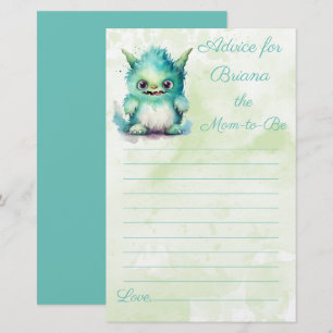 Halloween Monster Boy Baby shower Conseils pour ma