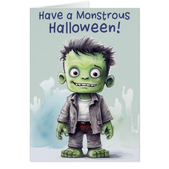 Halloween monstres (Devant)