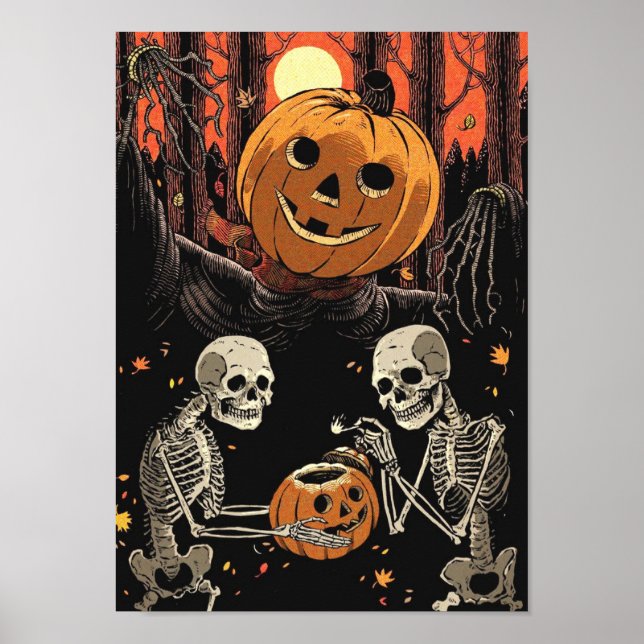 Halloween Night Poster (Devant)