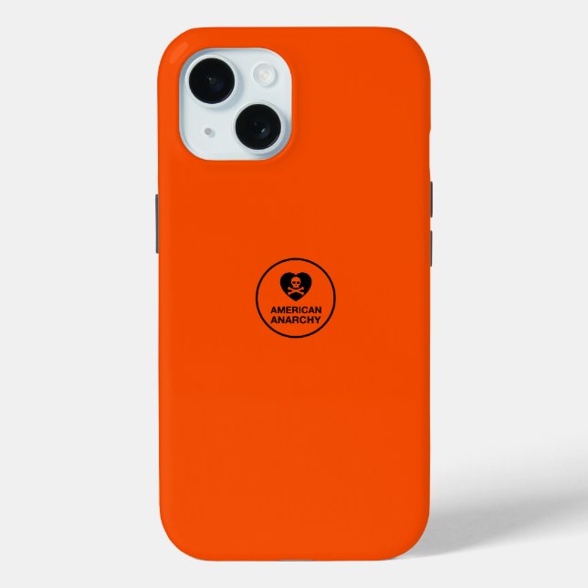 Halloween Orange - Emo - iPhone / coque ipad (Verso)