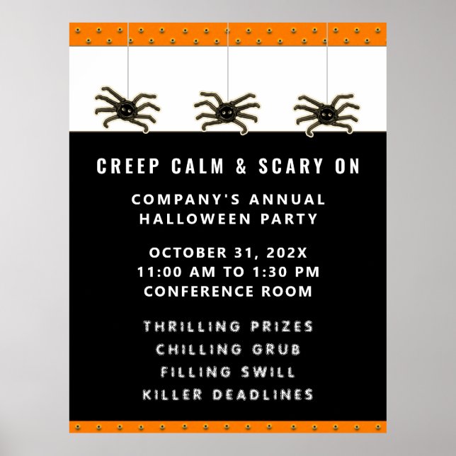 Halloween Party Event Poster (Devant)