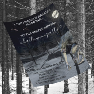 Halloween Party Hiver Werewolf Effroi