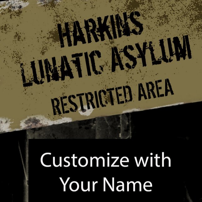 Halloween | Poster | Asile lunatique (Créateur téléchargé)