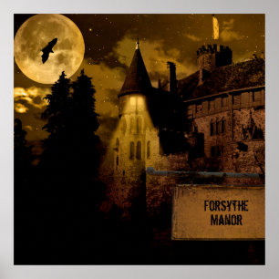 Halloween   Poster l   Château hanté