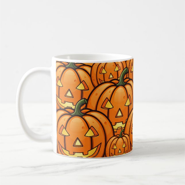 Halloween Pumpkin Mug (Gauche)