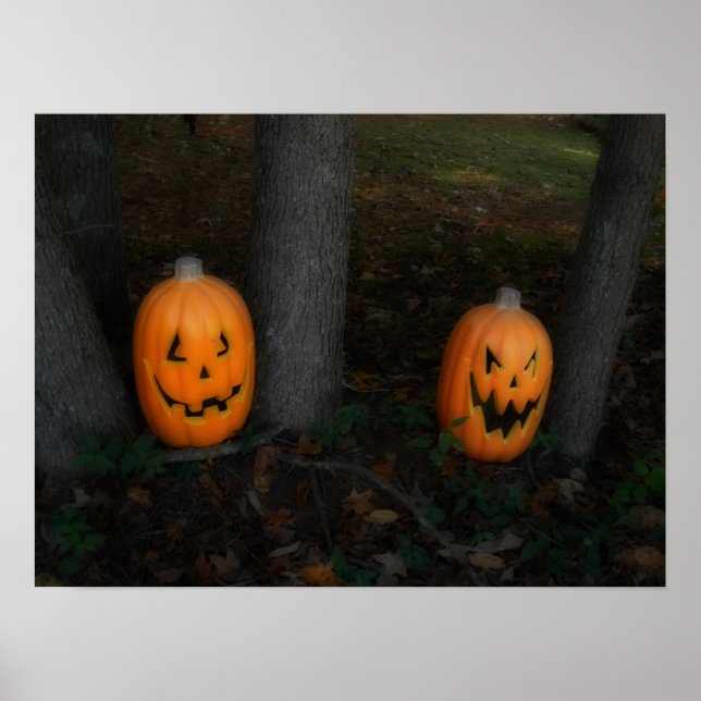Halloween Pumpkin Poster (Devant)